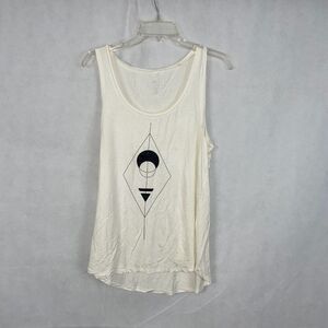 TBAR limited Graphic White Tank Size M